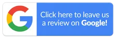 A blue rectangular button with the Google logo, featuring the text: 